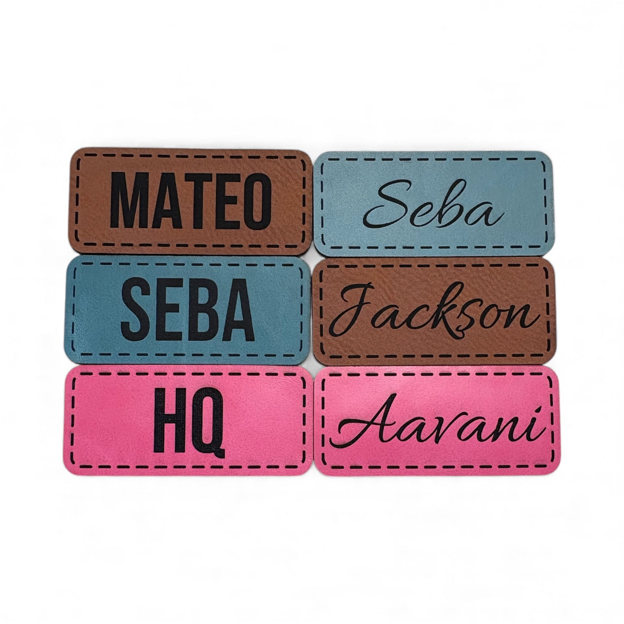 Customizable Beanie Hat for Kids with Soft Corner Rectangle Patch